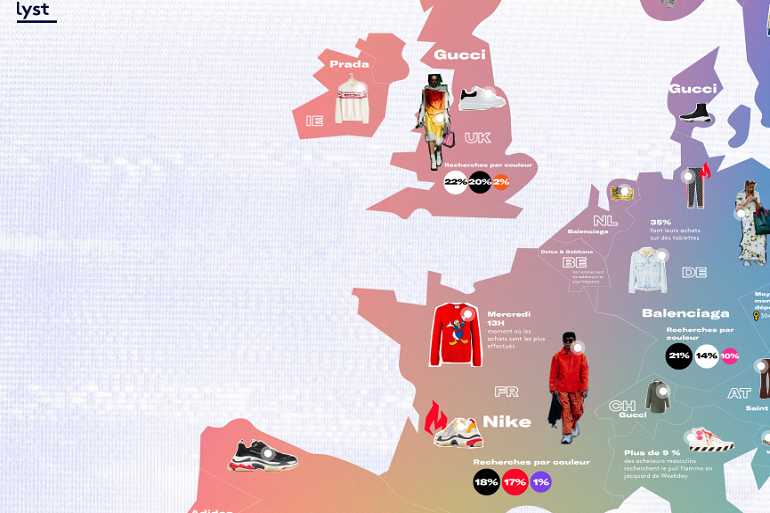 Lyst r v le les grandes tendances de la mode en ligne en Europe